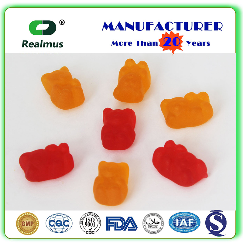 Kosher Halal certificate appetite control gummy 3.5g bear shape Gummy candy
