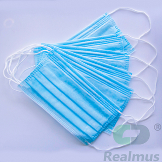 Surgical Antivirus Dust Face Mask 3 Ply Non-woven Disposable Face Mask China Supply